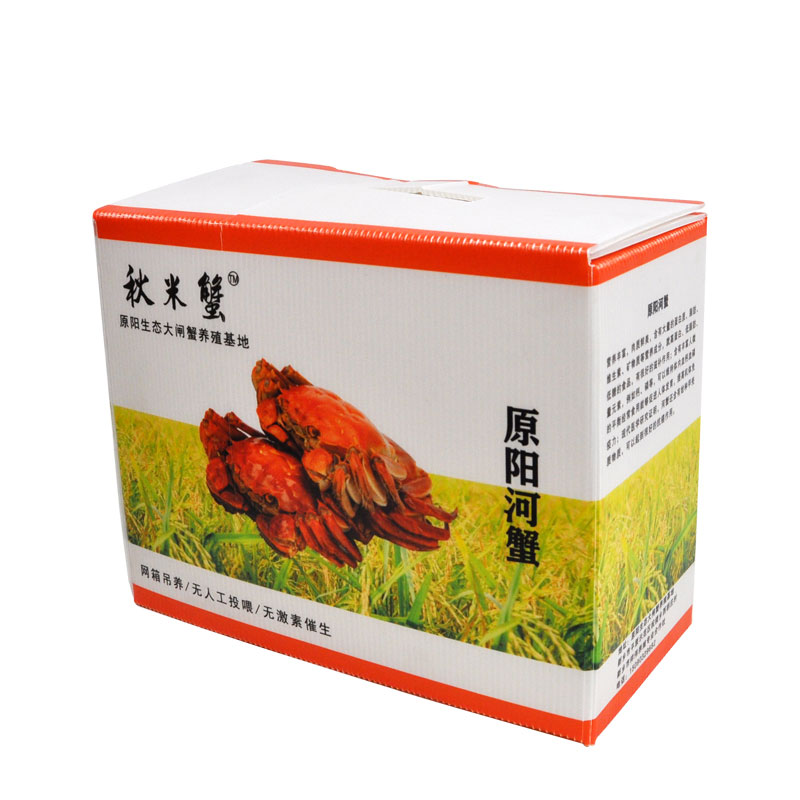 螃蟹中空板周轉箱